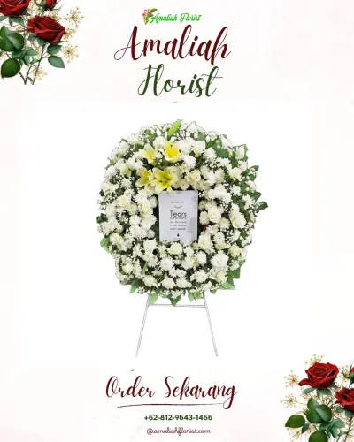 Krans Bunga Duka Cita di Gandasuli